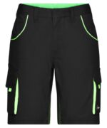 James & Nicholson JN 872 Black/Lime green