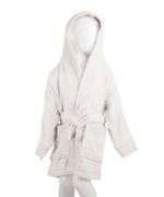 The One Kids Bathrobe white