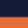 Navy/Orange uzorak