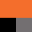 Orange/Black/Storm Grey uzorak