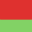 Sporty Red/Fluorescent Green uzorak